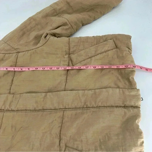 VINCE Soft Padded Jacket In Myrrh - Picture 12 of 14